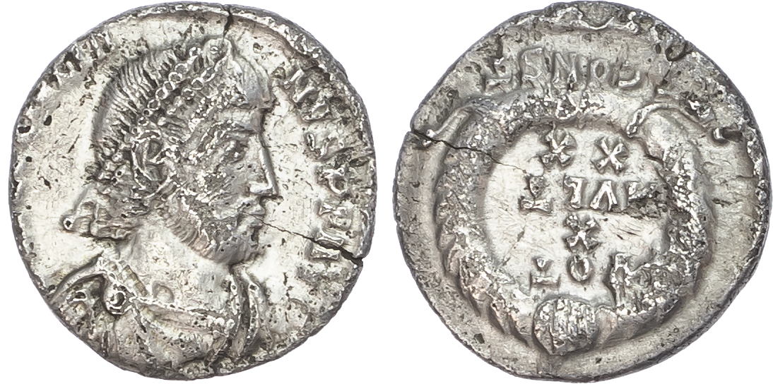 Julian II (AD 360-363) AR Siliqua, Arles, 2nd Officina, 2.00g.