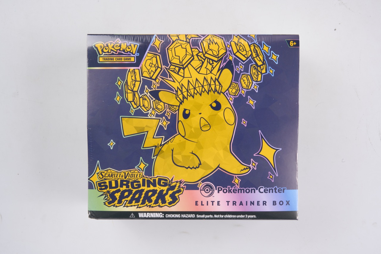 Pokemon Center Surging Sparks Elite Trainer Box - sealed