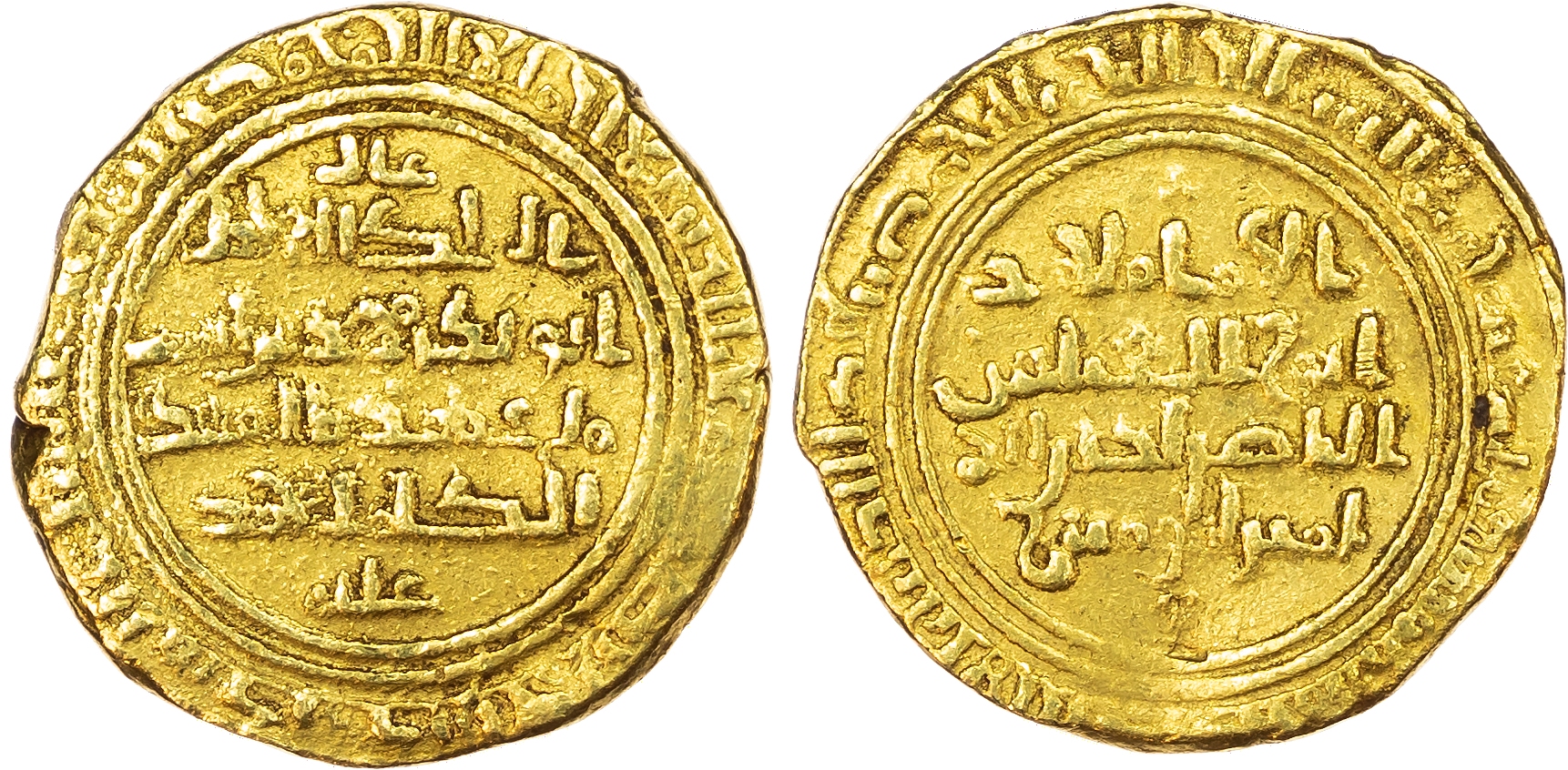 Ayyubid, al‑’Adil Abu Bakr I (AH 592‑615 / 1196‑1218 AD), gold Dinar, AH 597 / 1200/1 AD, al-Iskandariya