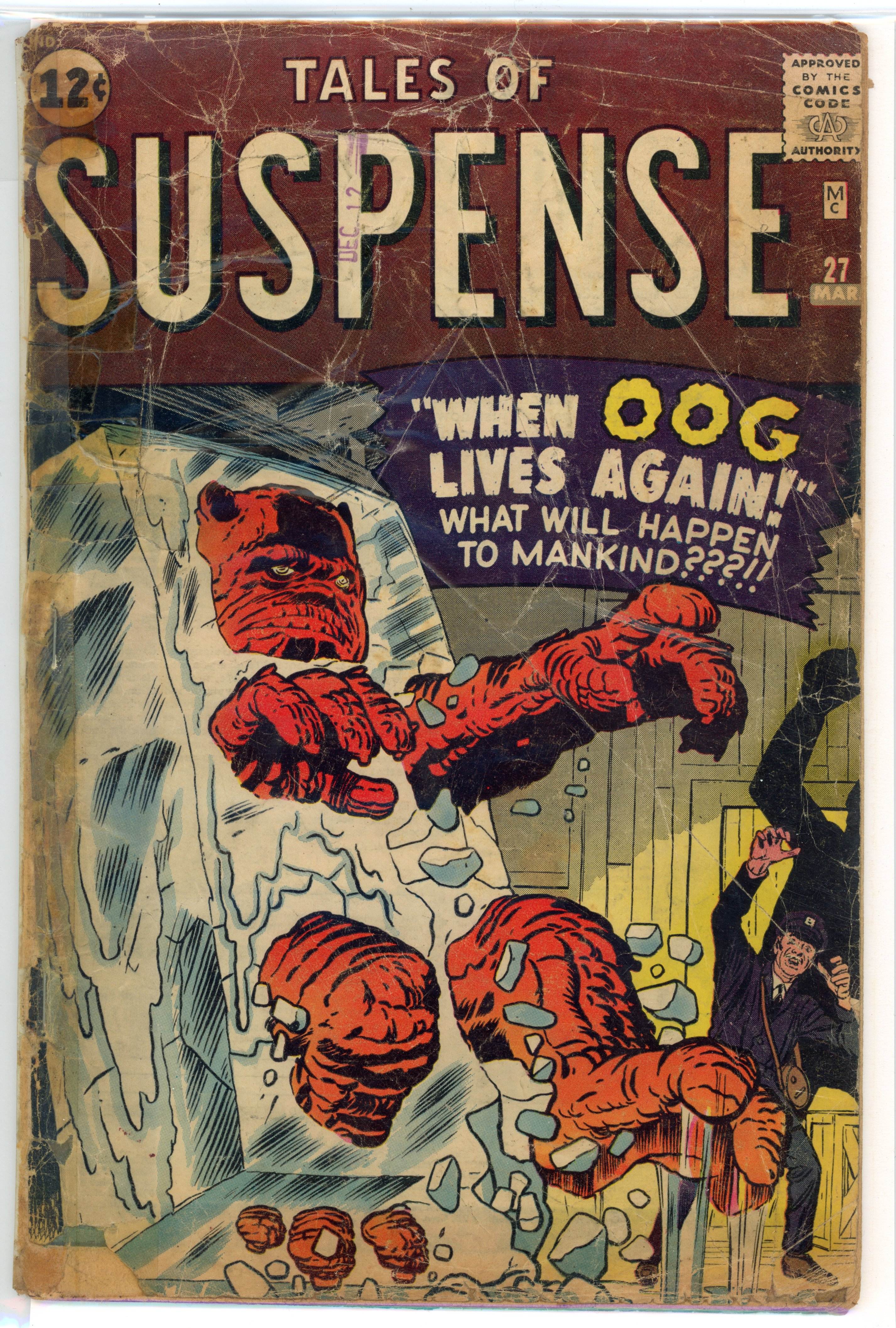 Tales Of Suspense #27 (Marvel Comics, 1962) First appearance of Oog