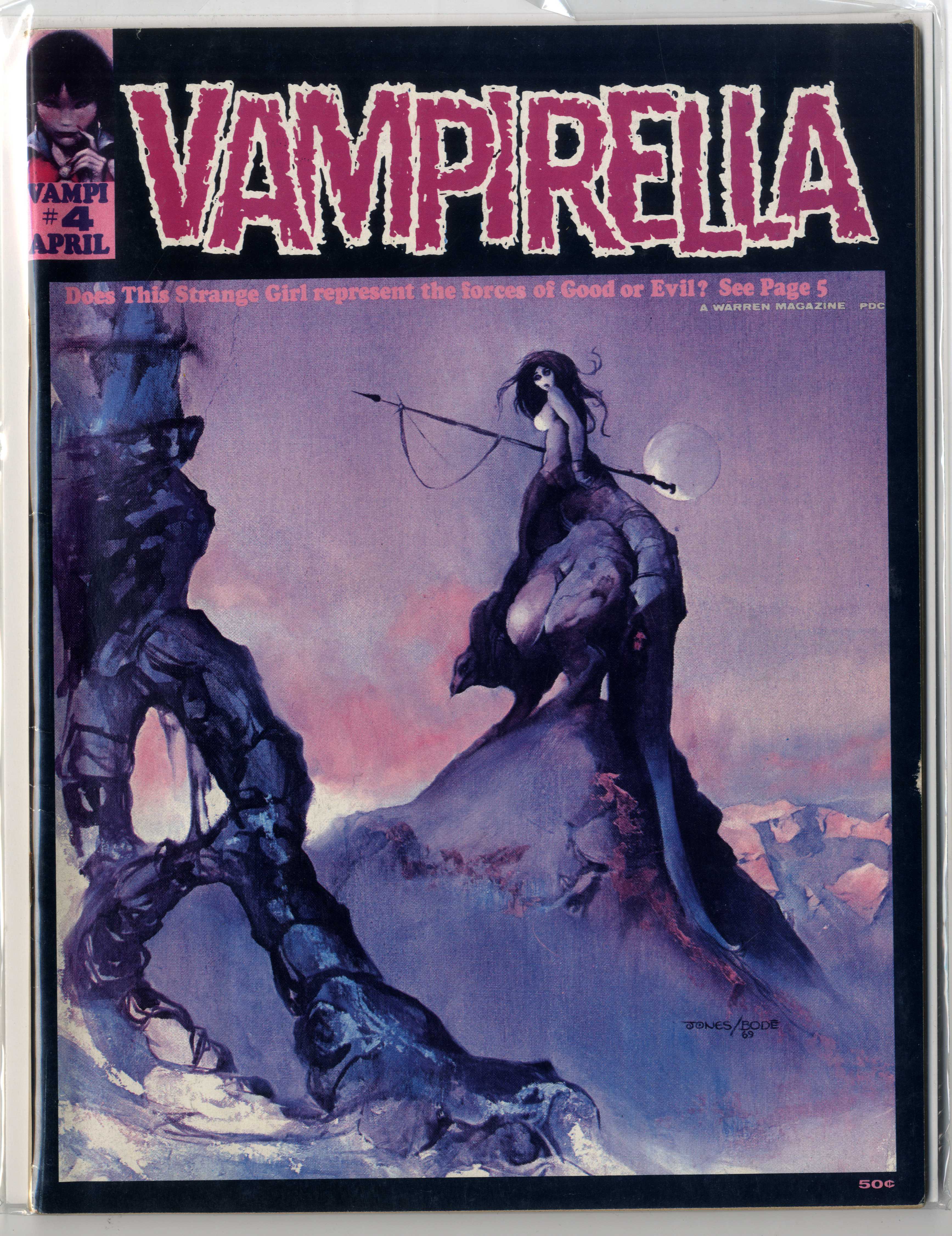 Vampirella #4 (Warren, 1970) 