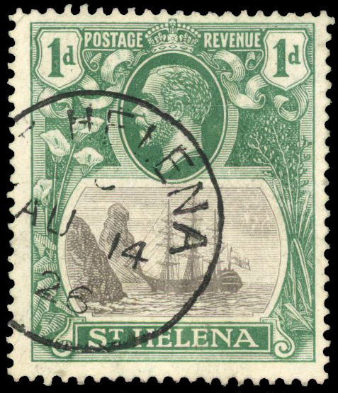 St Helena SG 98b used