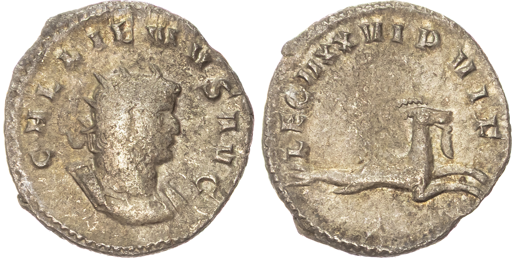 Gallienus (AD 253-268), Antoninianus, 'Legionary Series', Milan, AD 260-261, 3.02g. 