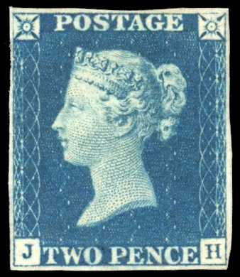 GB SG 5 2d blue unused