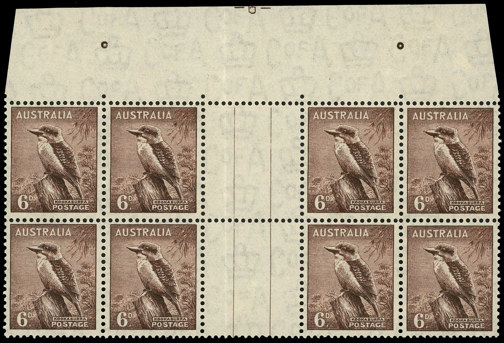 Australia SG 190 Plate block mint