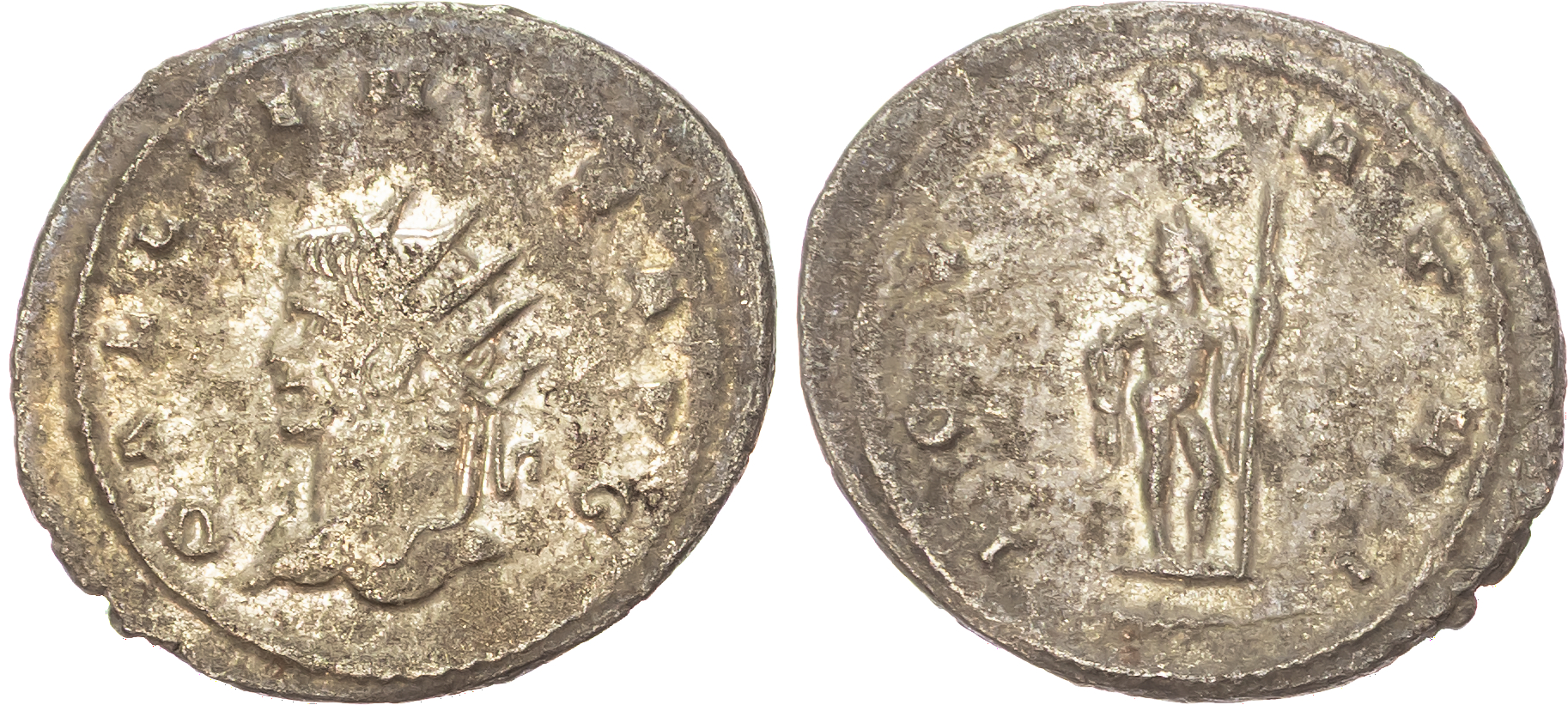 Gallienus (AD 253-268) Bi Antoninianus, Rome, AD 260-268, 3.45g. 