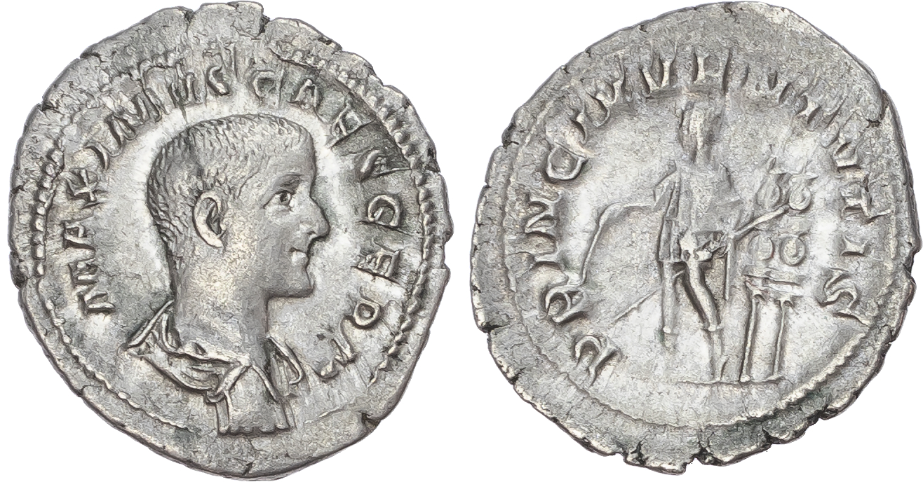 Maximus, Caesar (AD 236-238) AR Denarius, Rome, 2.69g.