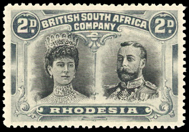 RSC H 2d black and deep slate-green, #20 o.g.