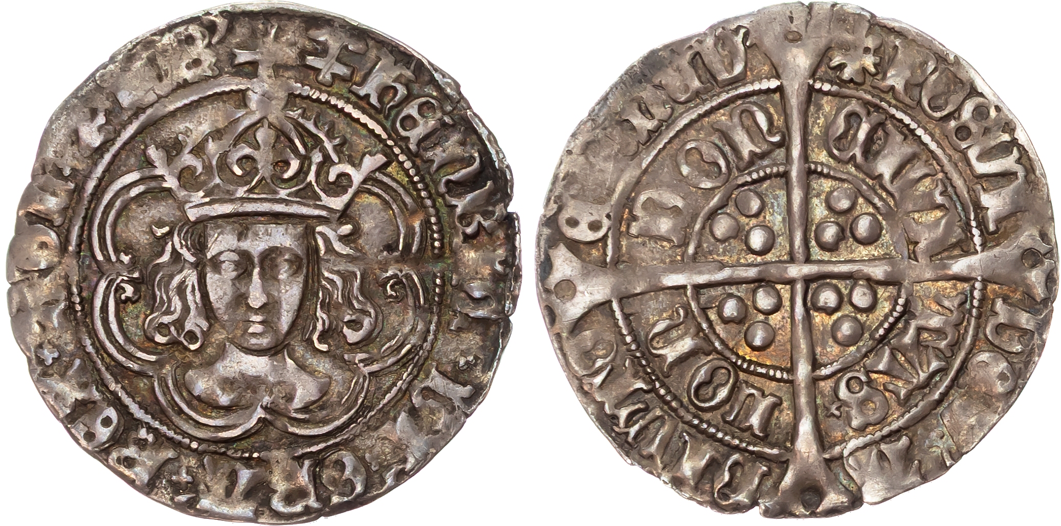 Henry VII (1485‑1509), AR Groat 2.44gm., class IIIc.
