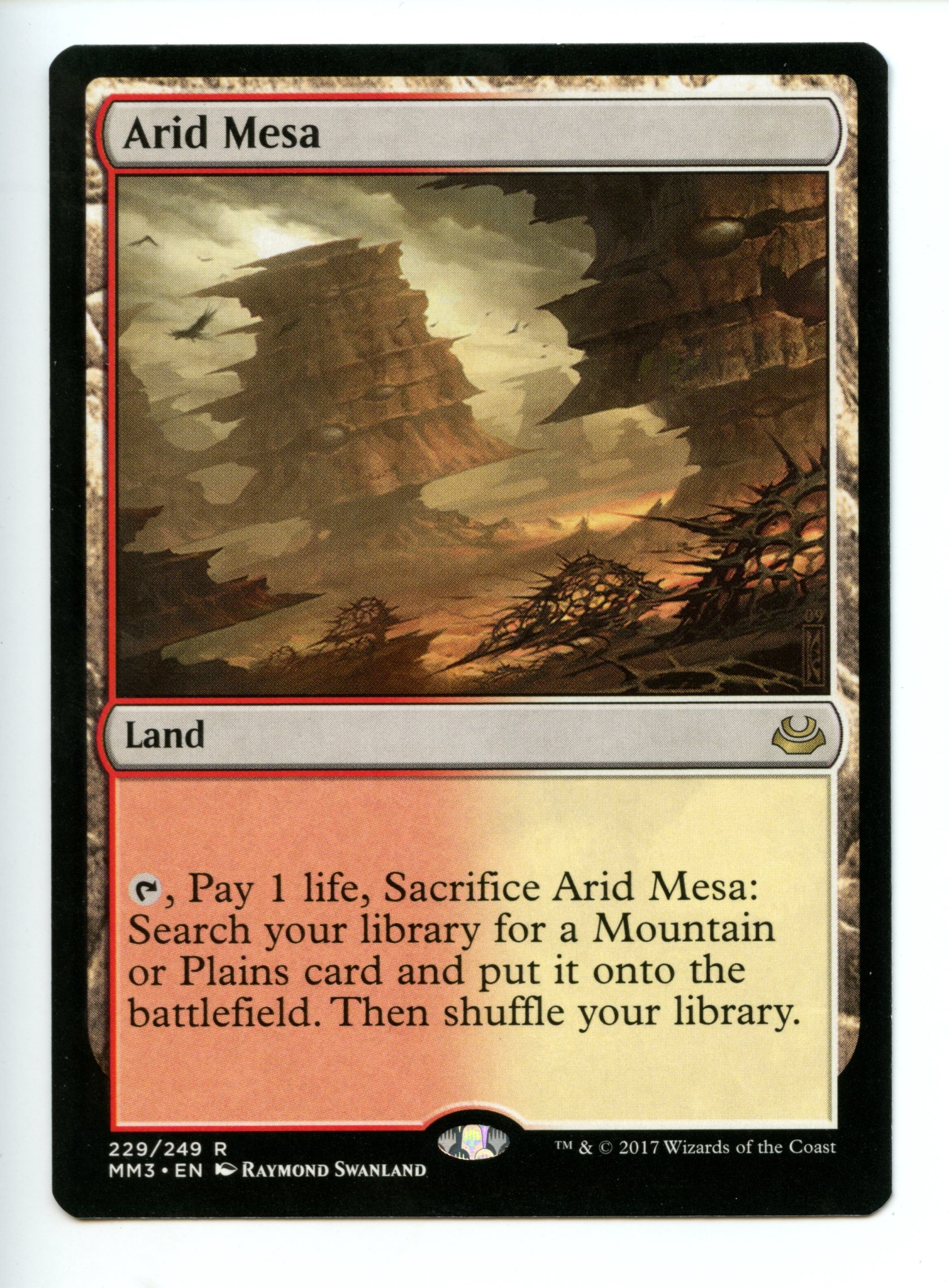 Magic the Gathering - Arid Mesa  - Modern Masters 3 - Near Mint