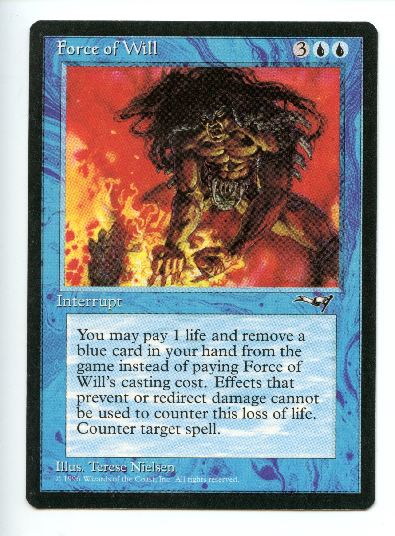 Magic the Gathering - Force of WIll  - Alliances - Near Mint