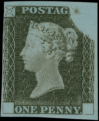 1840 1d Rainbow trial (State...