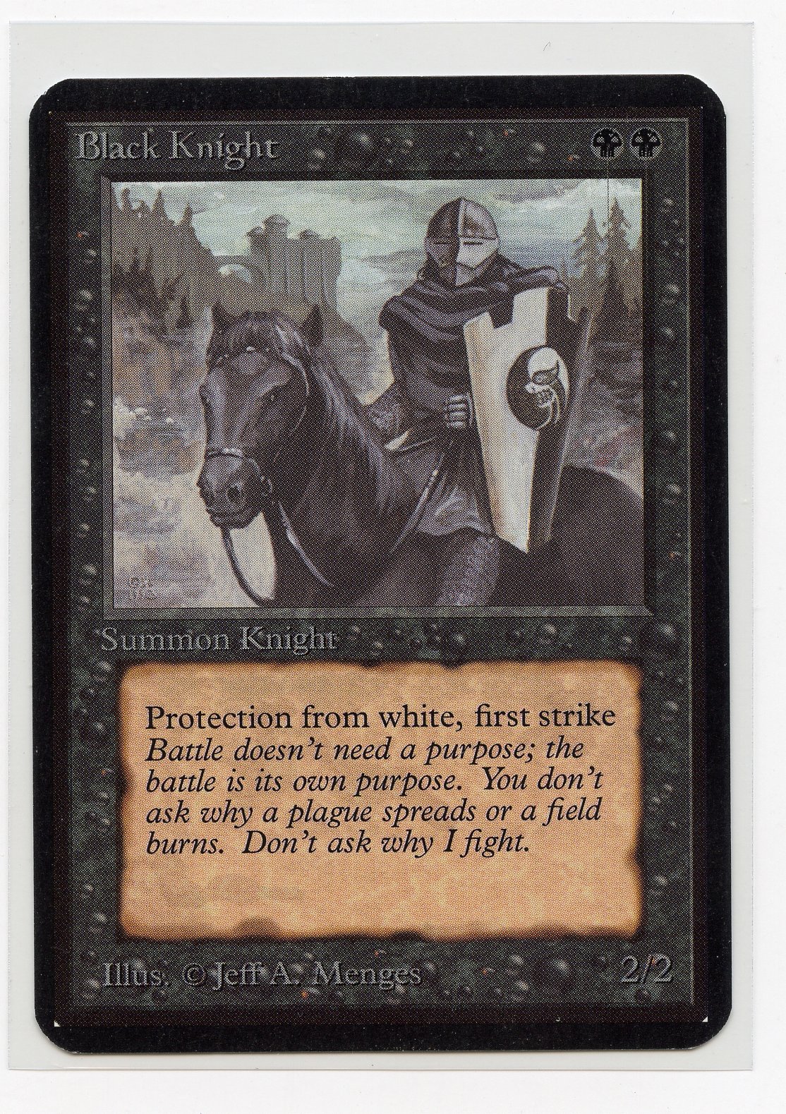 Black Knight - Alpha (EX+)