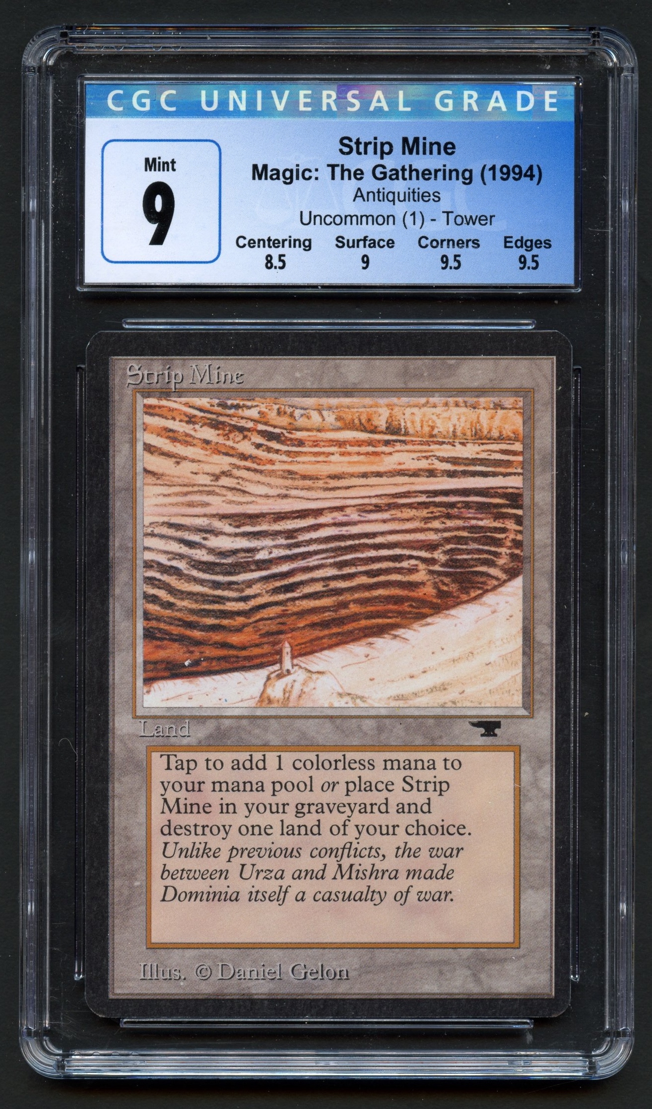 CGC 9 Strip Mine - Antiquities - 1994