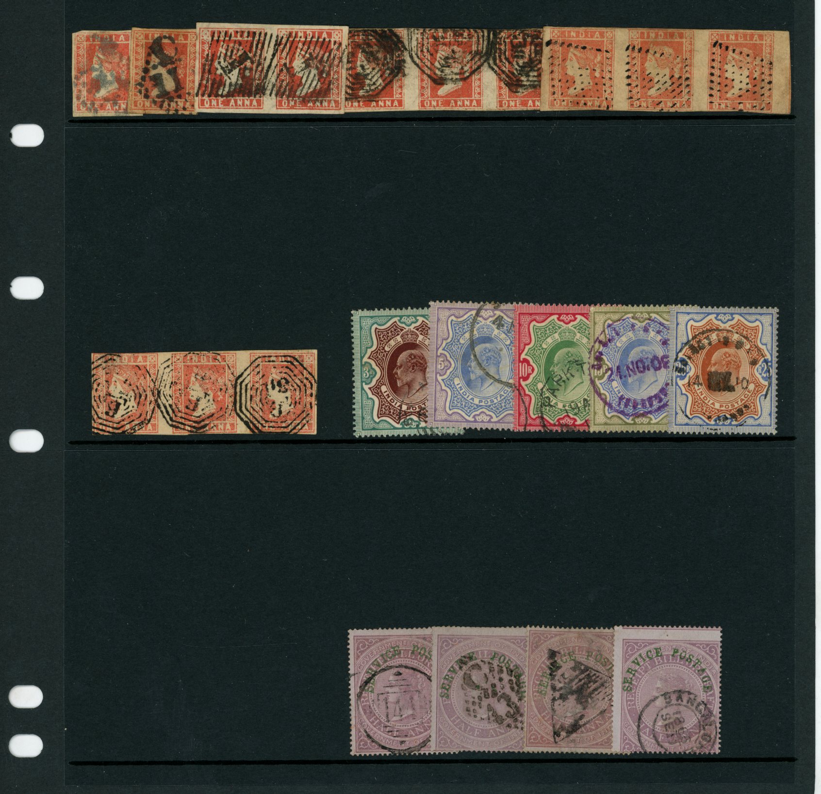 1854-1910 used collection on pages/Hagners....