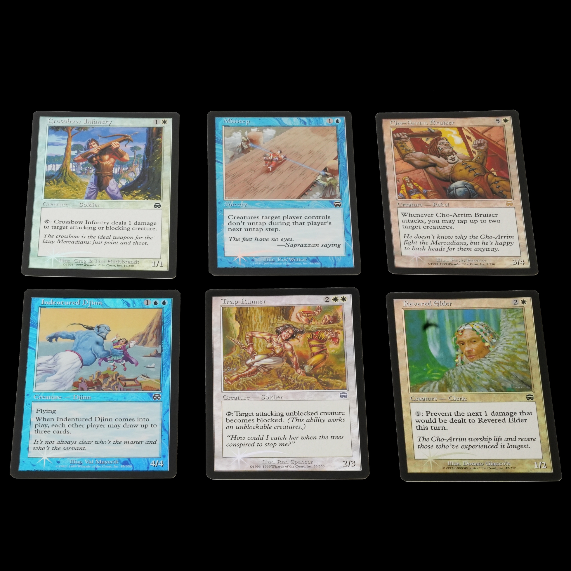 Magic The Gathering Mercadian Masques Collection. 