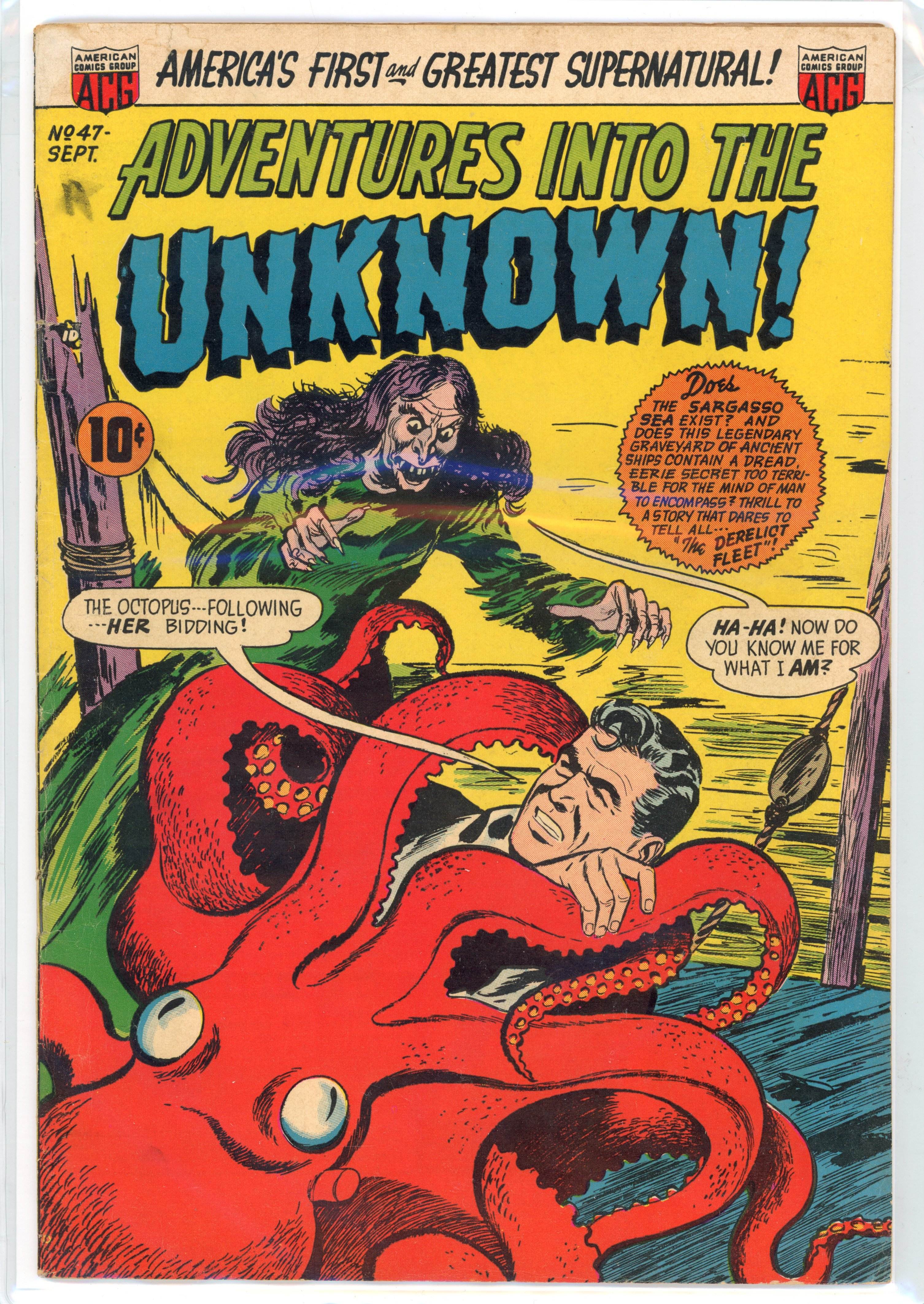 †Adventures Into The Unknown! #47 (ACG, 1943)