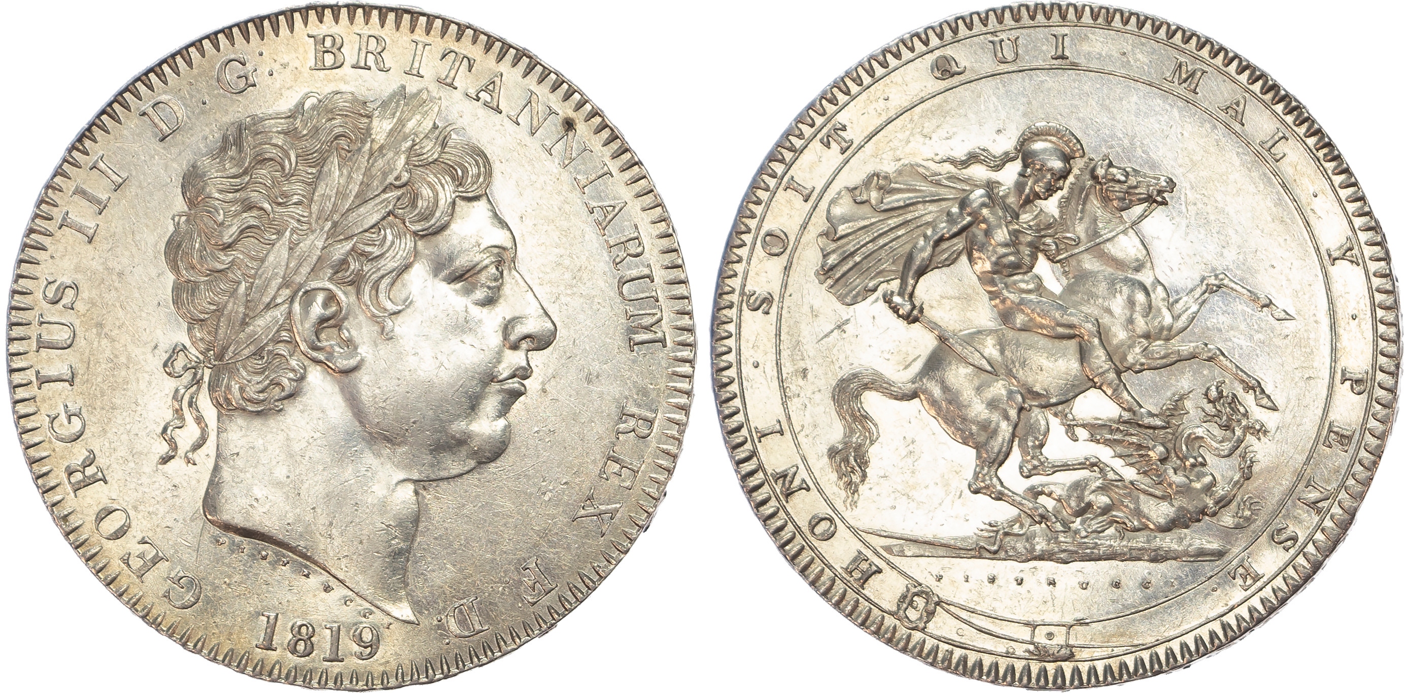 George III (1760-1820), Crown, 1819 LIX