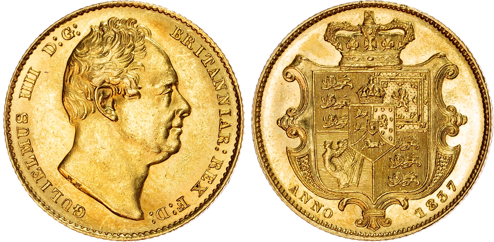 1837 William IV Sovereign