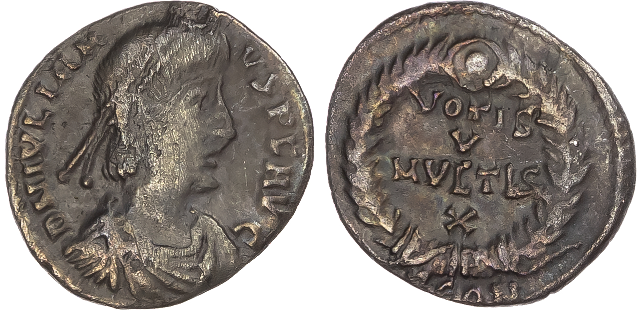 Julian II (AD 360-363) AR Siliqua, Sirmium, 1.95g.