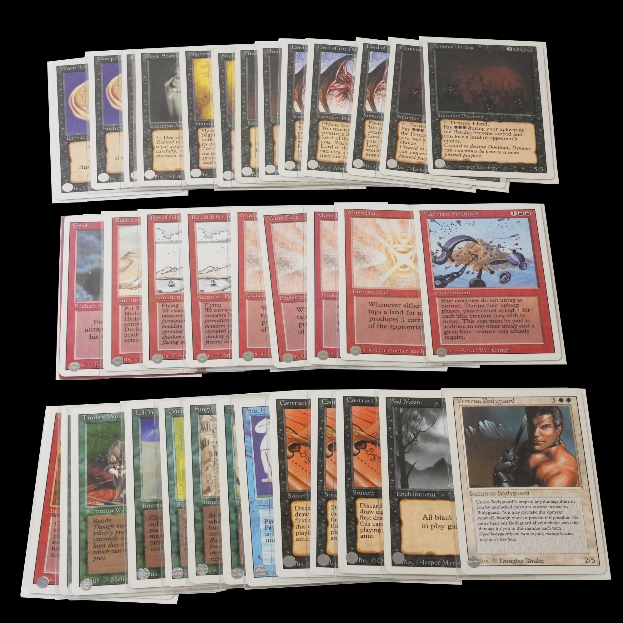 Magic The Gathering Revised/3rd Edition Collection. 