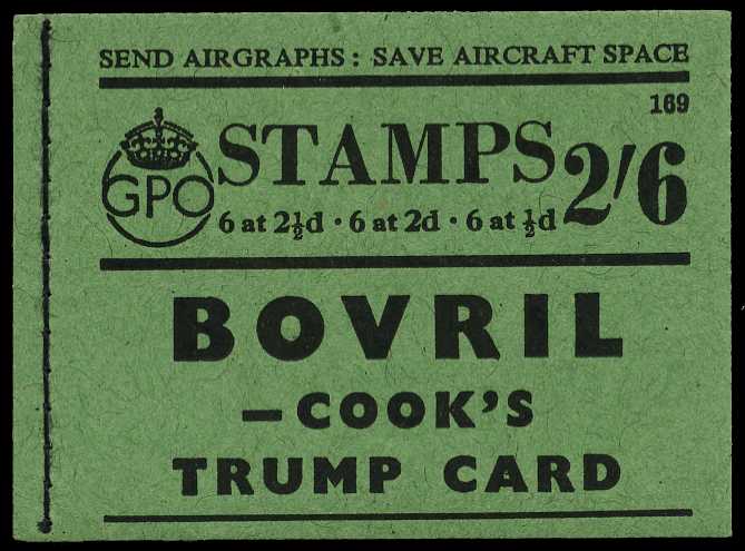 1943 (January) 2/6d booklet (#169), the...