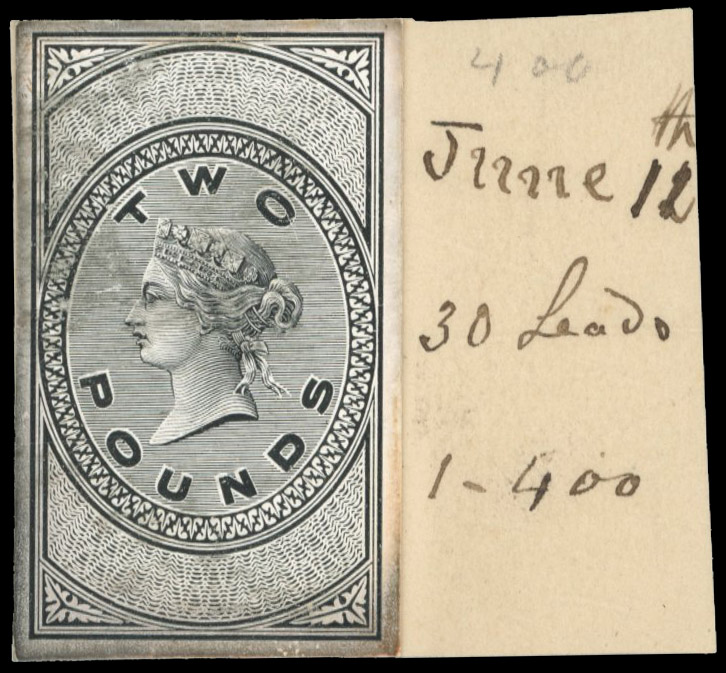 GB Unappropriated Dies £2 Die Proof