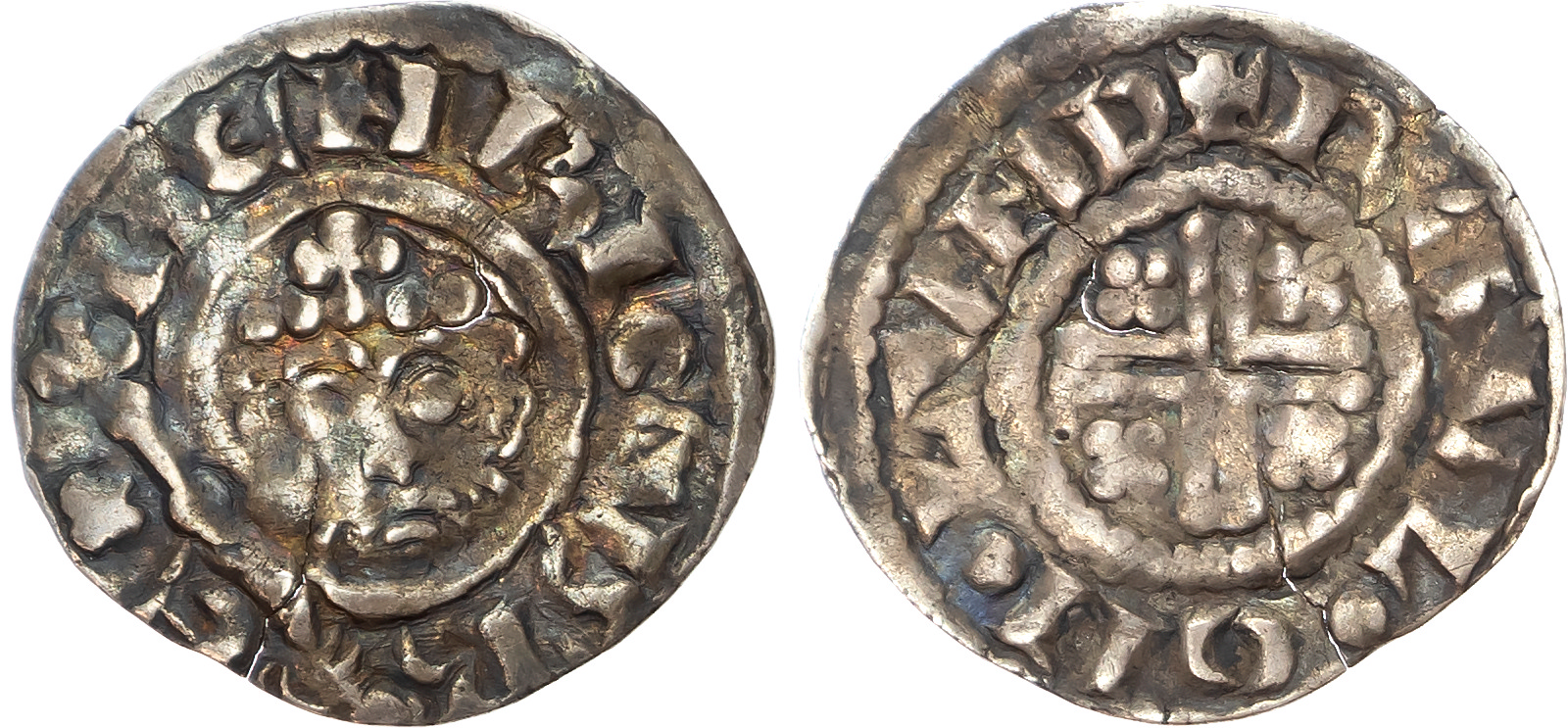 Henry II (1154-1189) AR Penny, Short cross type