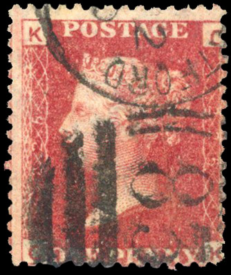 Great Britain SG 43 Plate 225 CK used