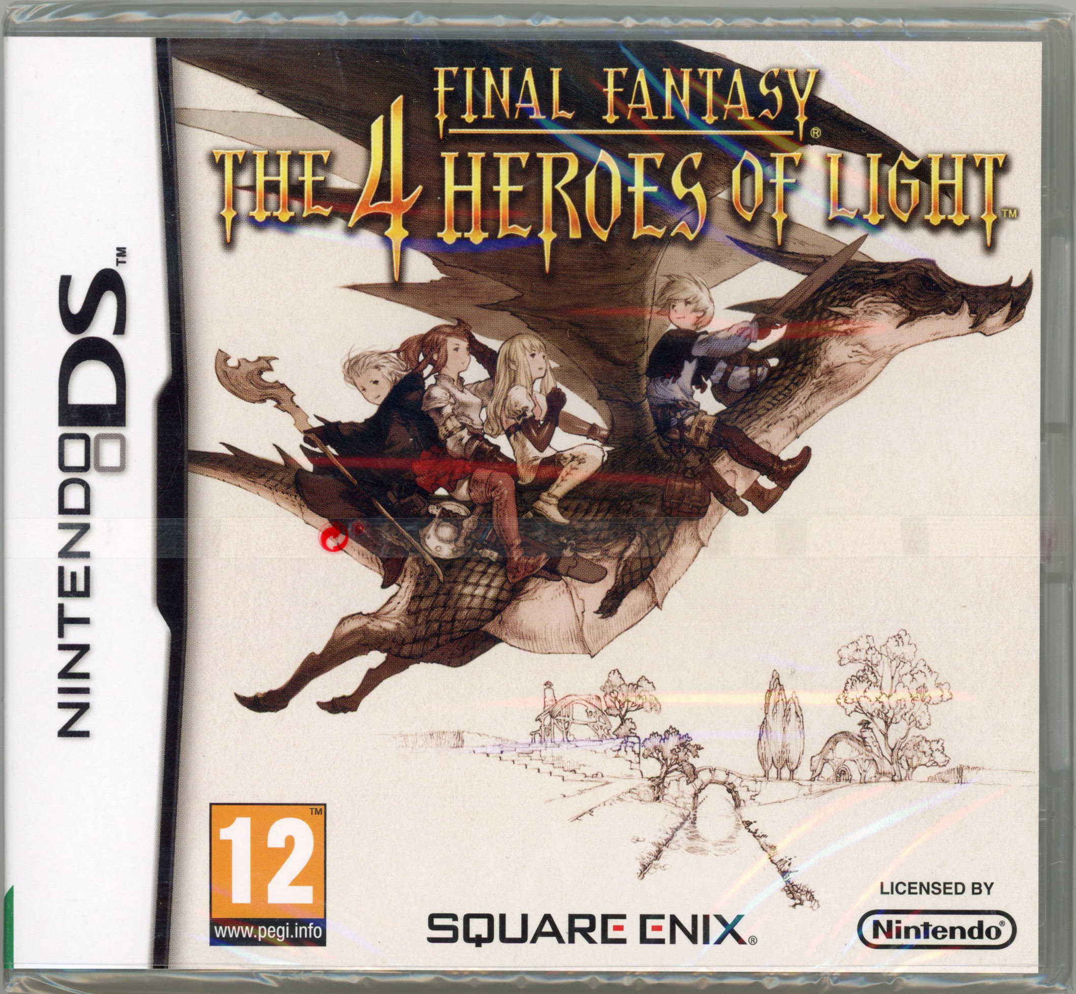 Nintendo - Final Fantasy The 4 Heroes of Light - DS - Factory Sealed