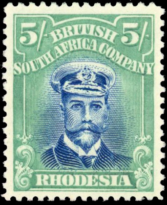 Rhodesia 5/- SG 306 mint