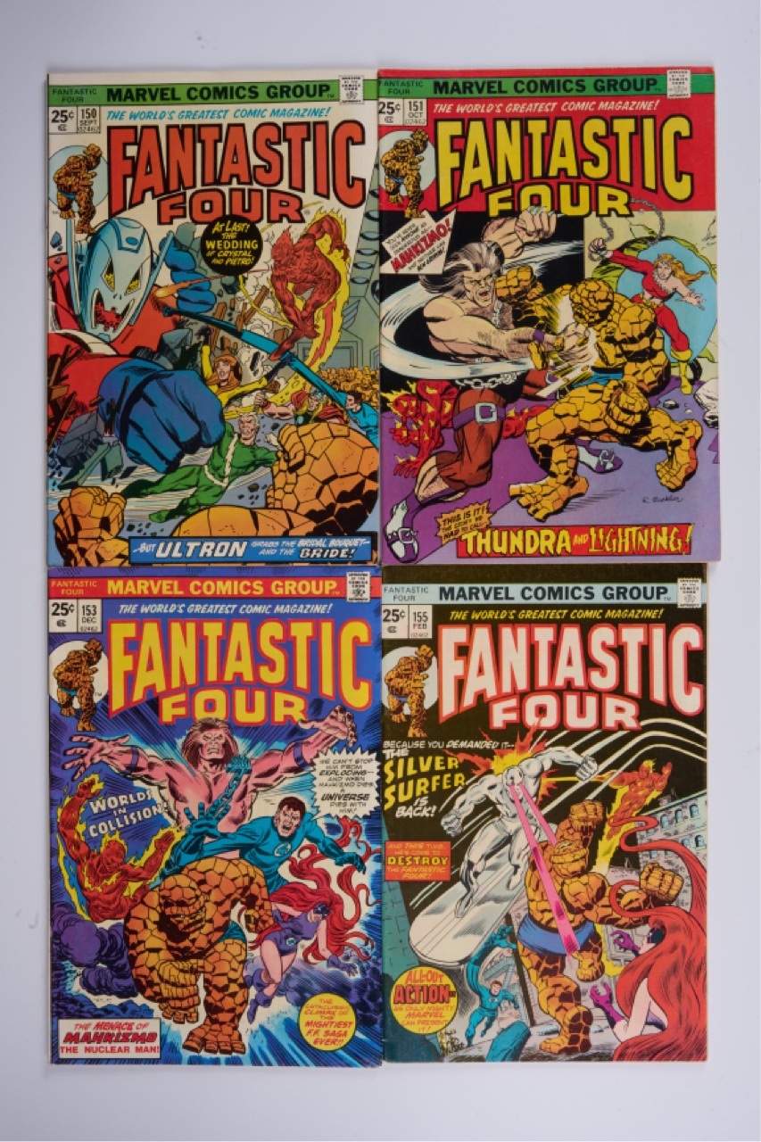 Fantastic Four Volume 1 Incomplete Run #150-#196 (Marvel Comics, 1974-79) Bundle of 40