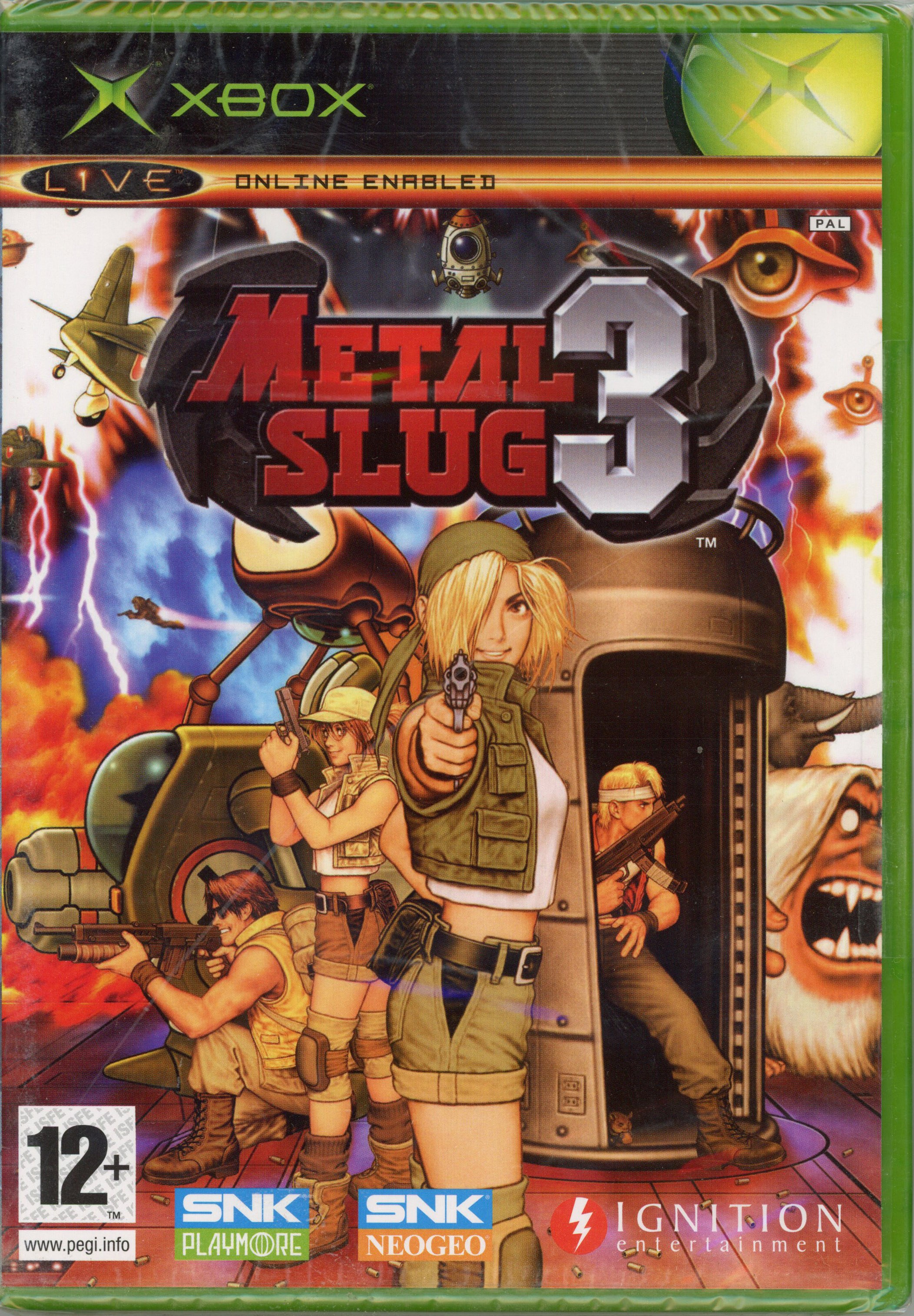 Microsoft - Metal Slug 3 - Xbox Factory Sealed