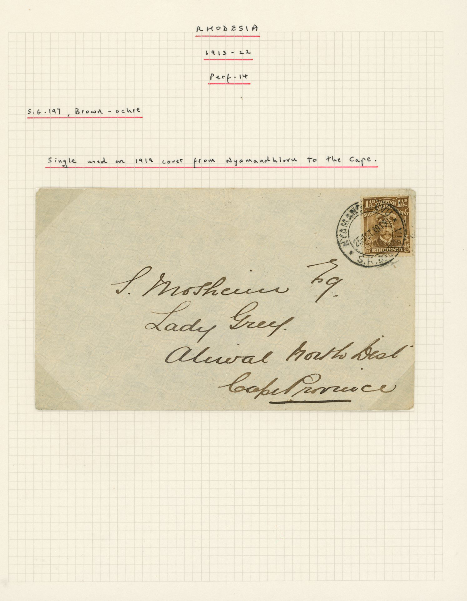 1913-23 Admiral covers (14),...