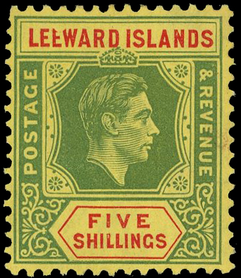 Leeward Islands SG 112a mint