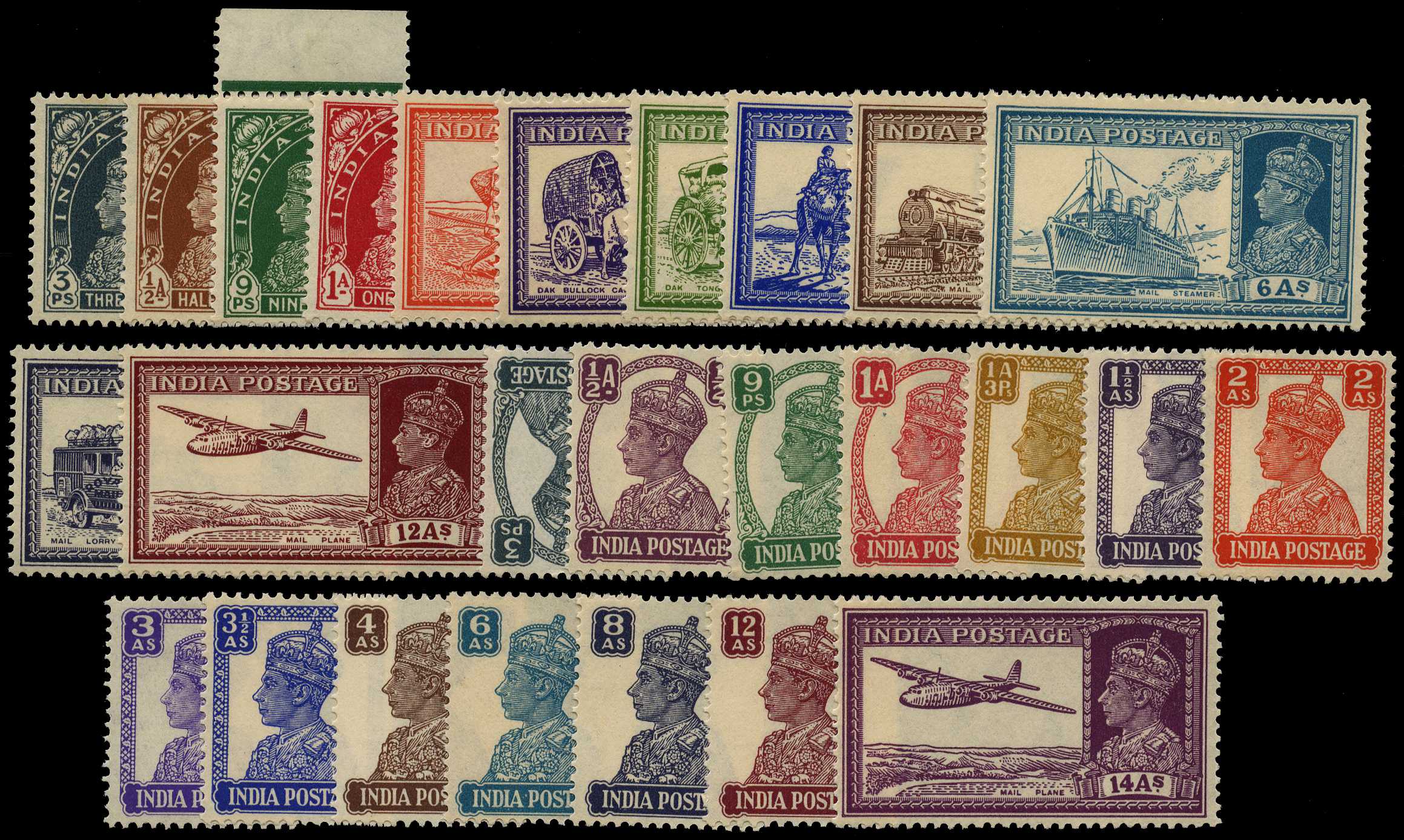 1937 set to 12a and the 1940 set of fourteen,...