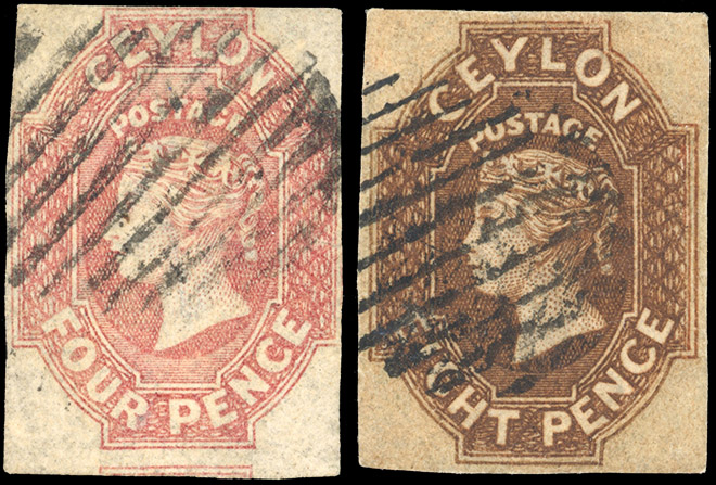 Ceylon SG 1/17 used group