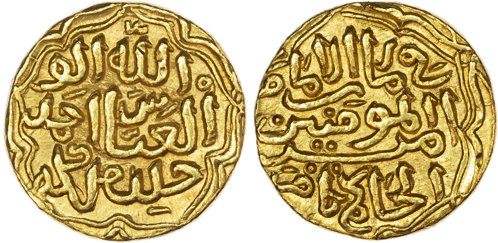 India, Sultans of Delhi, Muhammad bin Tughluq (AH 725‑752 / 1325‑1351 AD), gold Tanka
