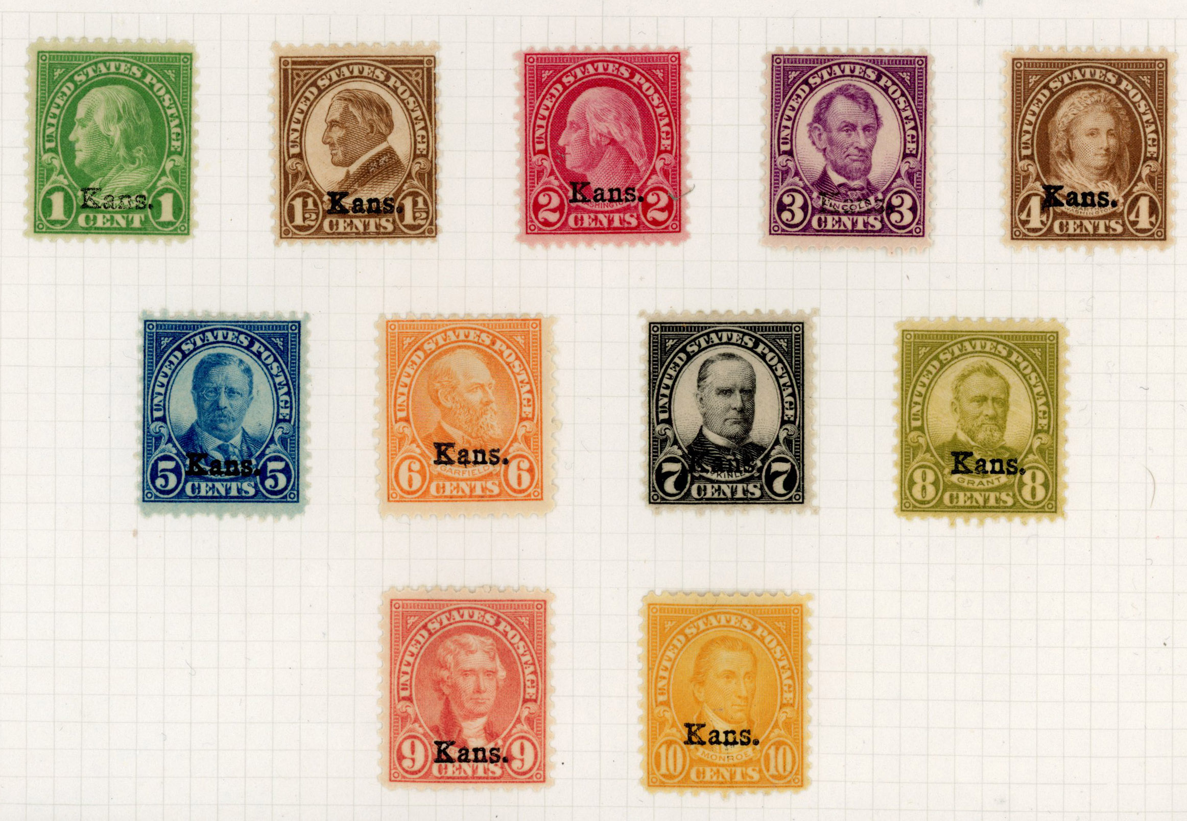 USA 1920-30s group mint