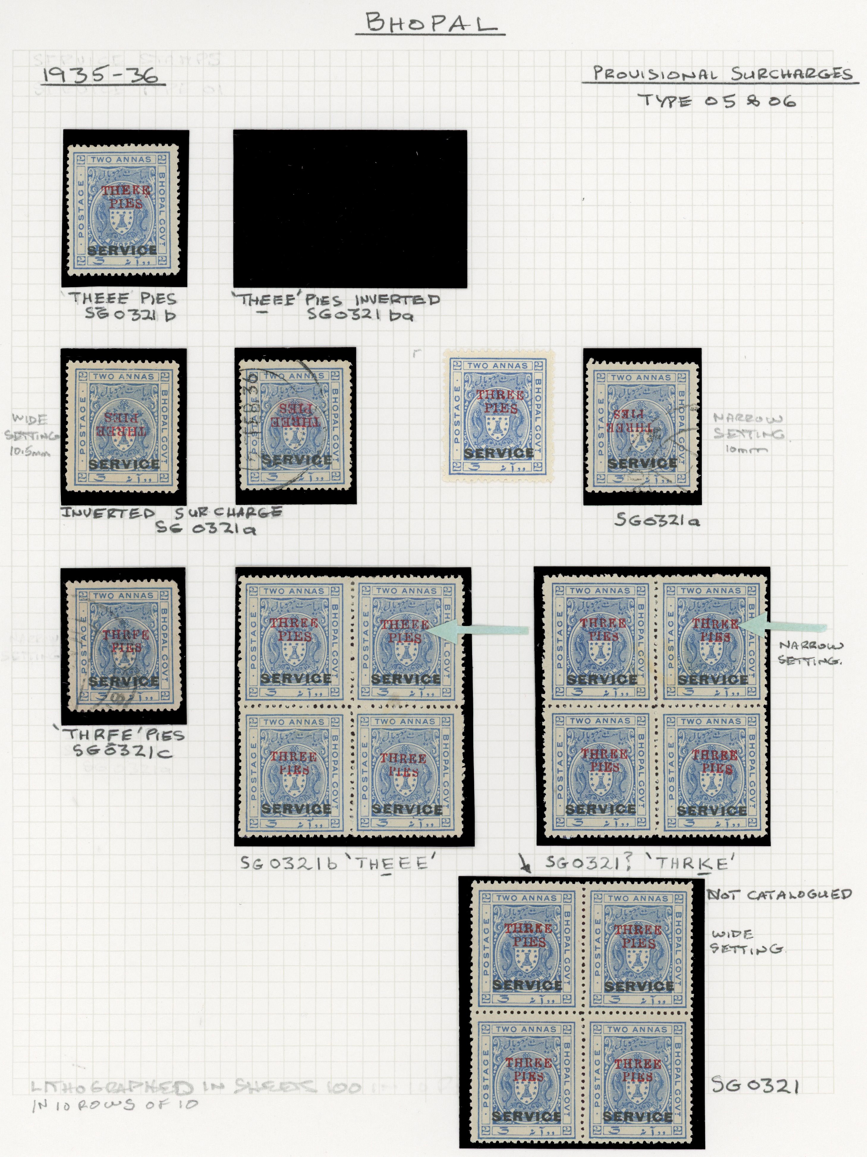 IFS Bhopal SG O320/1 collection