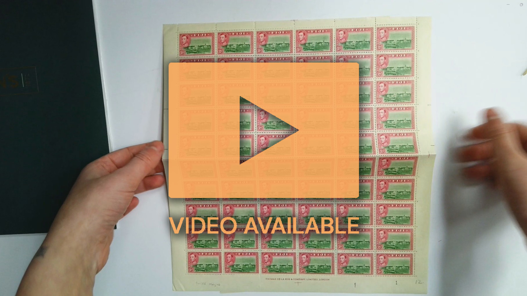 Fiji SG 250/9 multiples mint