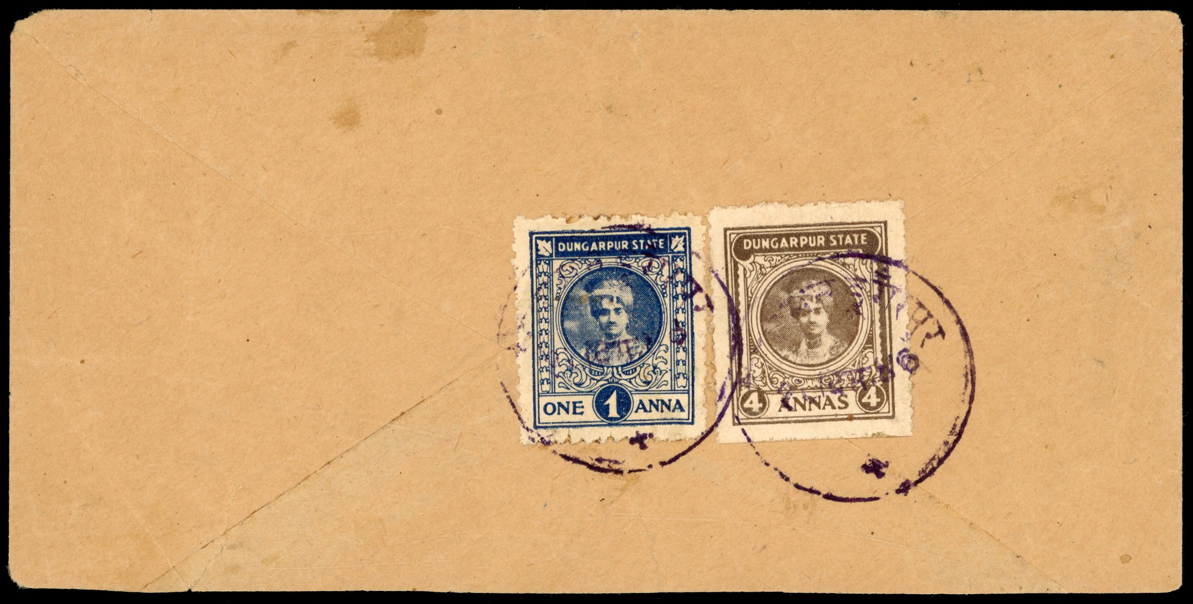 I.F.S Dungarpur SG 11 & 15 cover
