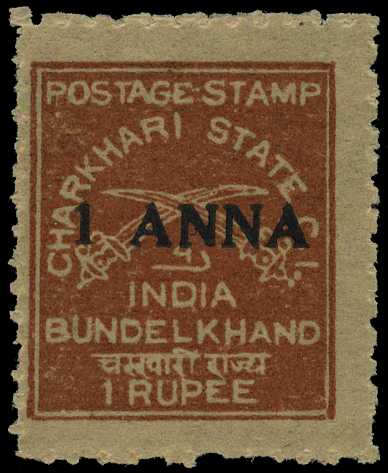 1939-40 '1 ANNA' on 1r chestnut, brilliant...