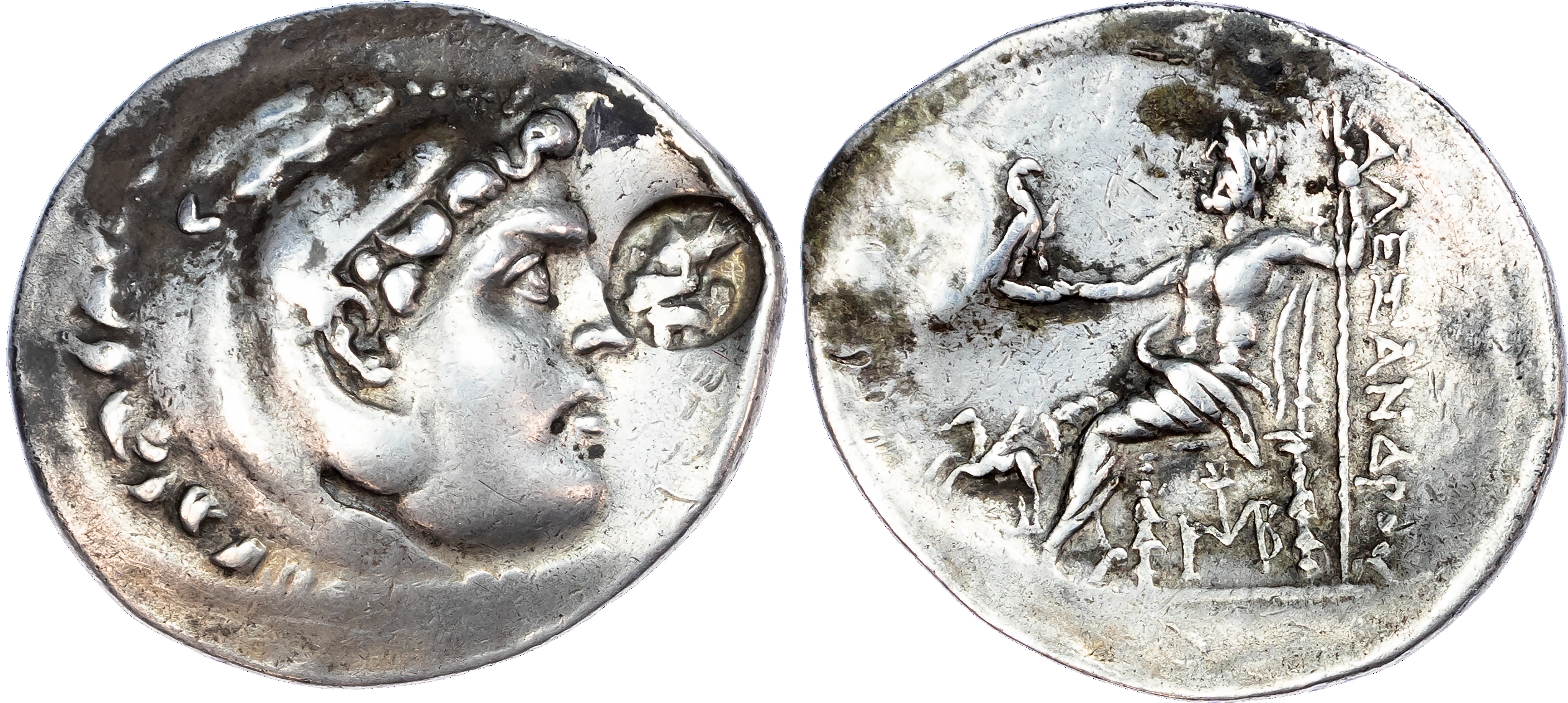 Caria, Alabanda (c. 185-173 BC) AR Tetradrachm, in the name and types of Alexander the Great, 16.73g.