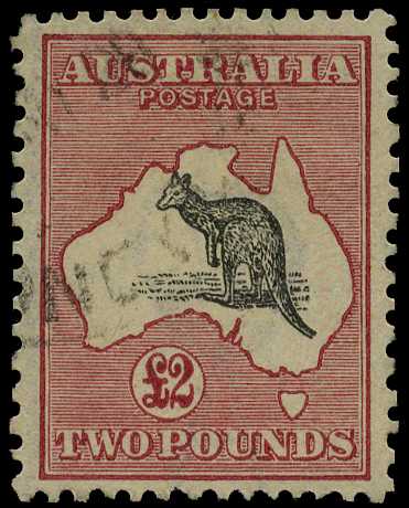 Third Watermark: 1915-27 £2 grey and...