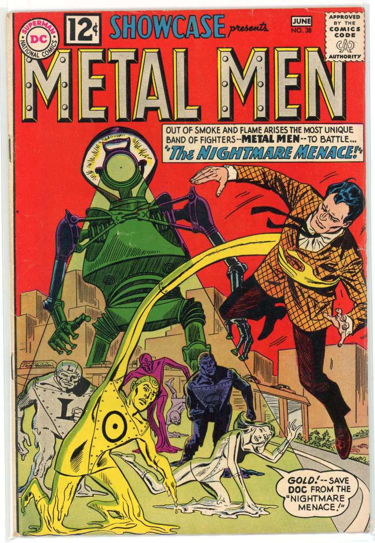 DC Showcase Presents Including 2nd Appearance of Metal Men & 1st Chemo & Others (DC Comics, 1962-77) Bundle of 16