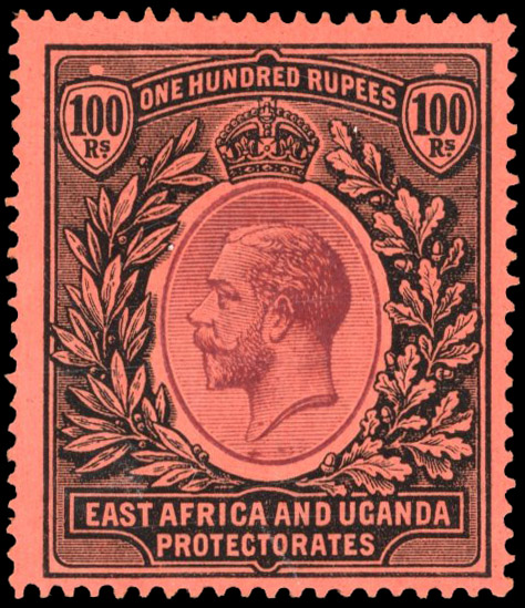 KUT SG 62 1912-21 100r mint