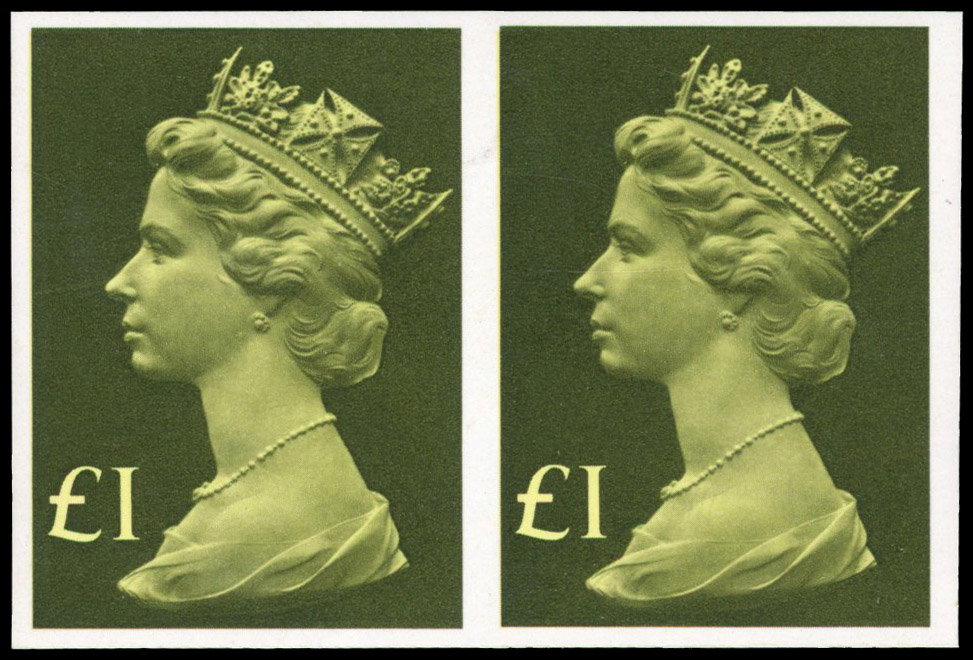GB SG 1026a imperforate pair mint