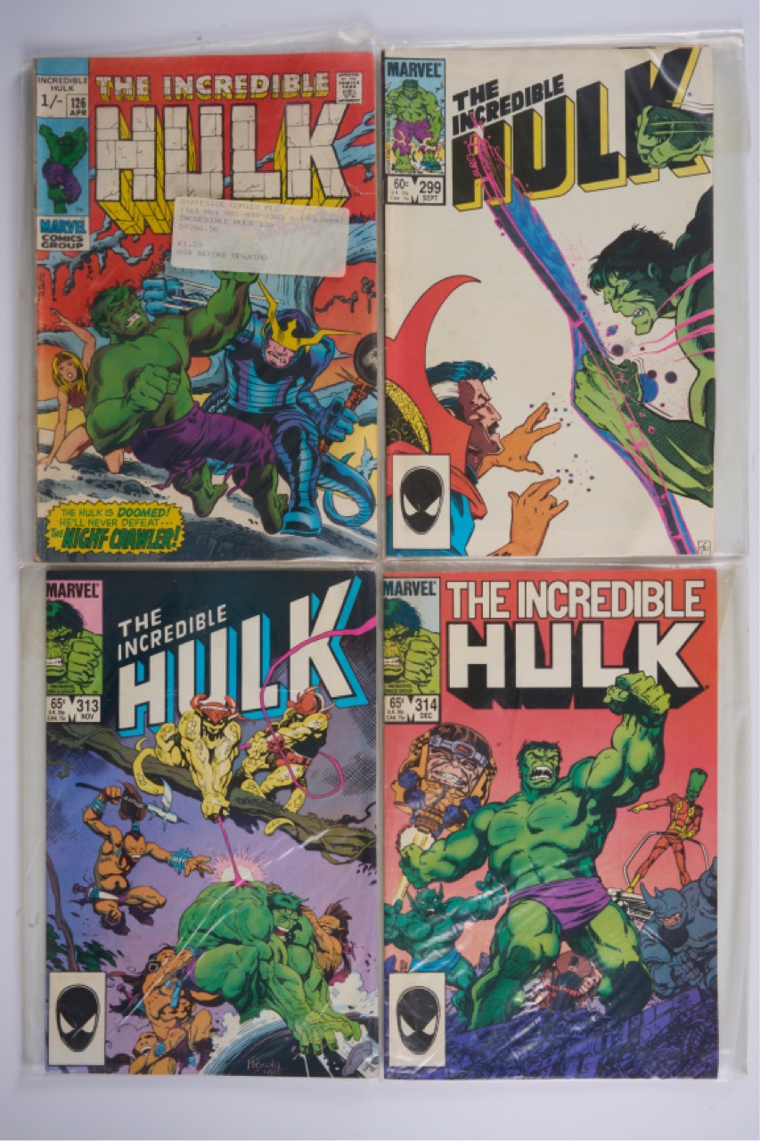 Incredible Hulk Volume 1 (Marvel Comics, 1970-86) Bundle of 19