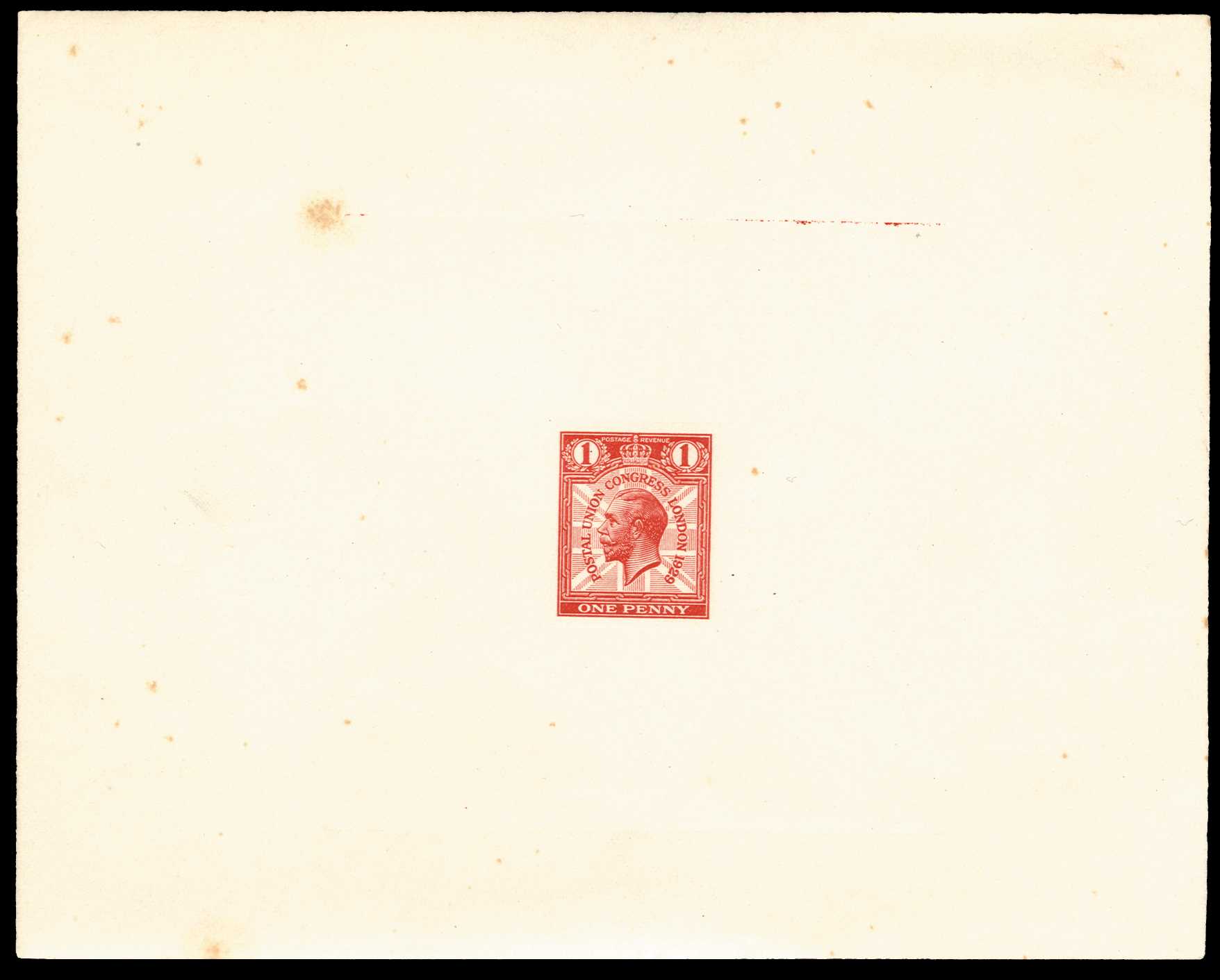1929 1d Postal Union Congress. Very...